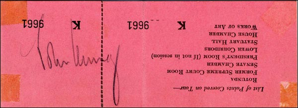Lot 63 John F. Kennedy