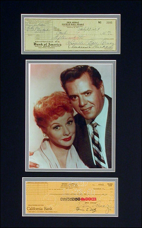 Lot 1349 Lucille Ball and Desi Arnaz