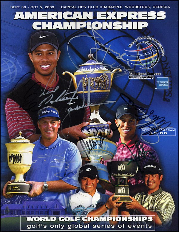 Lot 2458 Tiger Woods