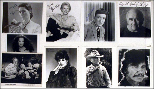 Lot 1278  Actors and Actresses
