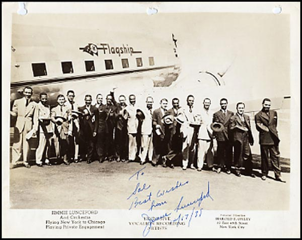 Lot 1160 Jimmie Lunceford