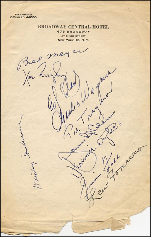 Lot 2283  Baseball Greats