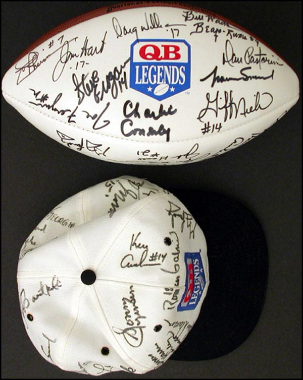 Lot 2322  Football Quarterbacks