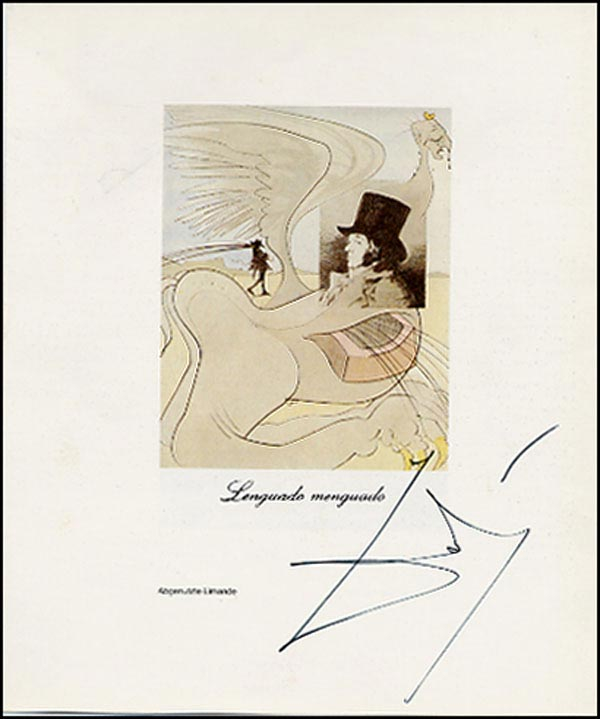 Lot 849 Salvador Dali