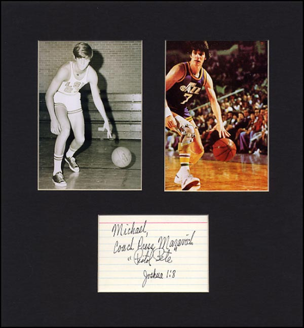 Lot 2378 Pete Maravich