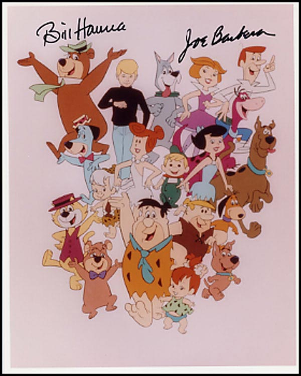 Lot 977 Bill Hanna and Joe Barbera