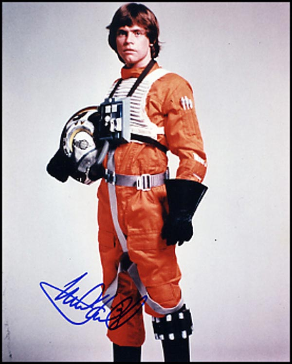 Lot 2127  Star Wars: Hamill, Mark