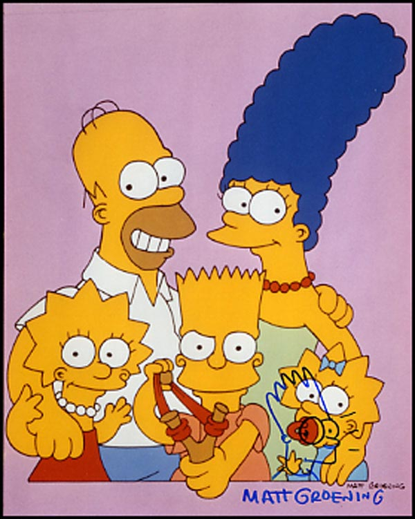 Lot 976 Matt Groening