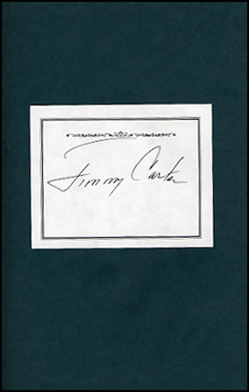 Lot 19 Jimmy Carter