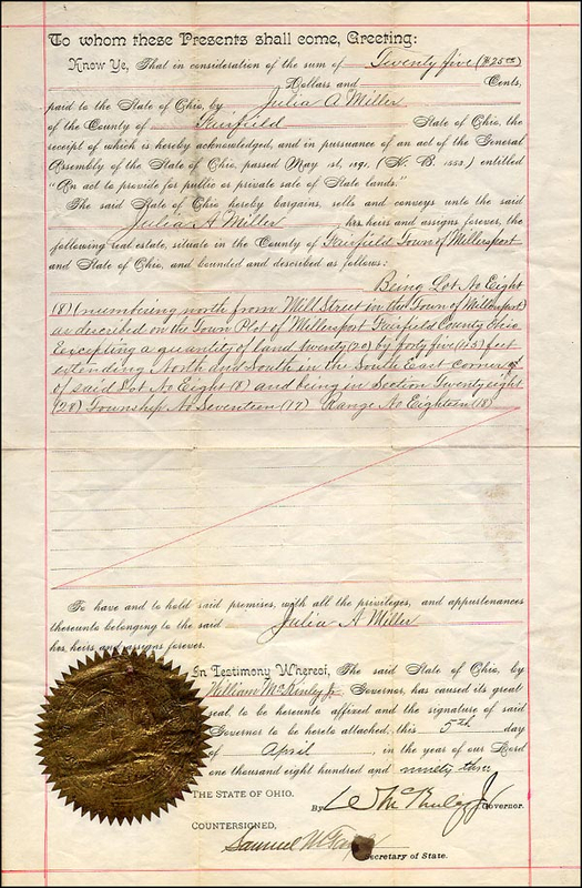 Lot 71 William McKinley