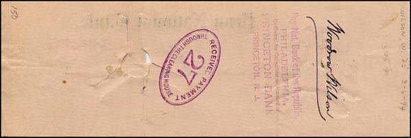 Lot 122 Woodrow Wilson