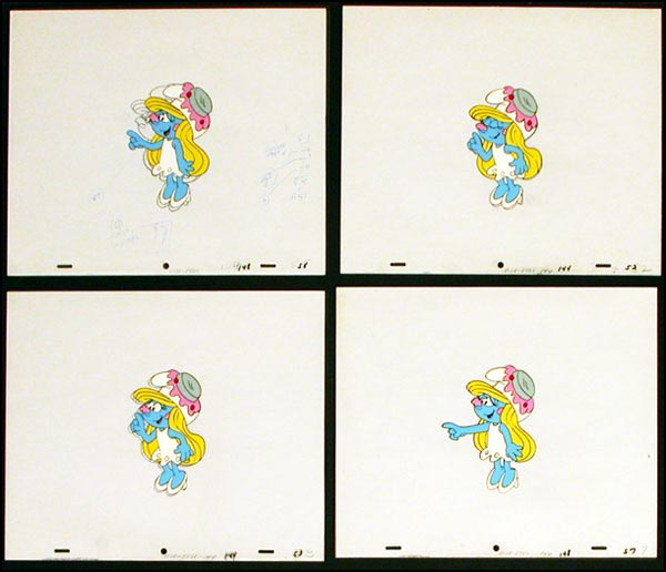 Lot 1011  Smurfs