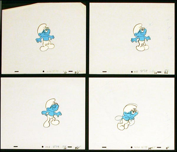 Lot 1013  Smurfs