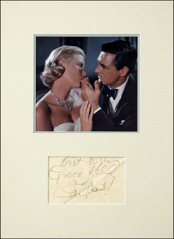 Lot 1776 Grace Kelly and Cary Grant