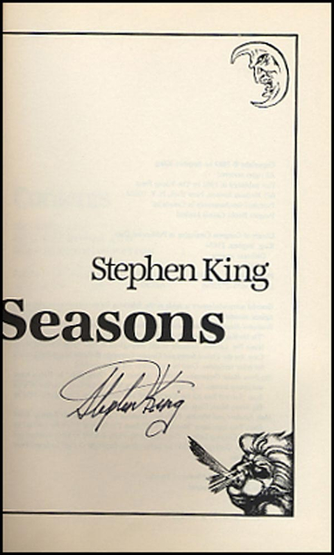 Lot 882 Stephen King