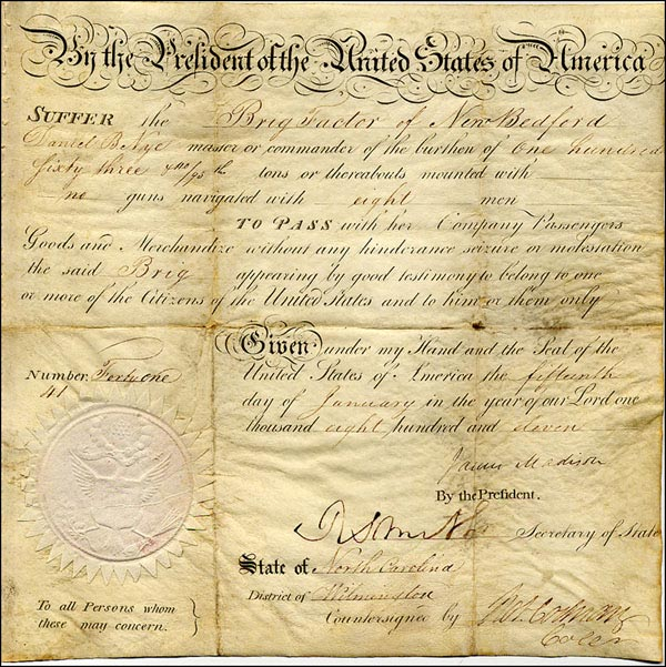 Lot 70 James Madison