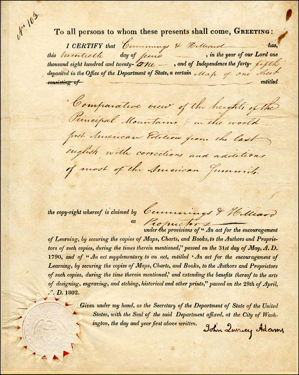Lot 4 John Quincy Adams