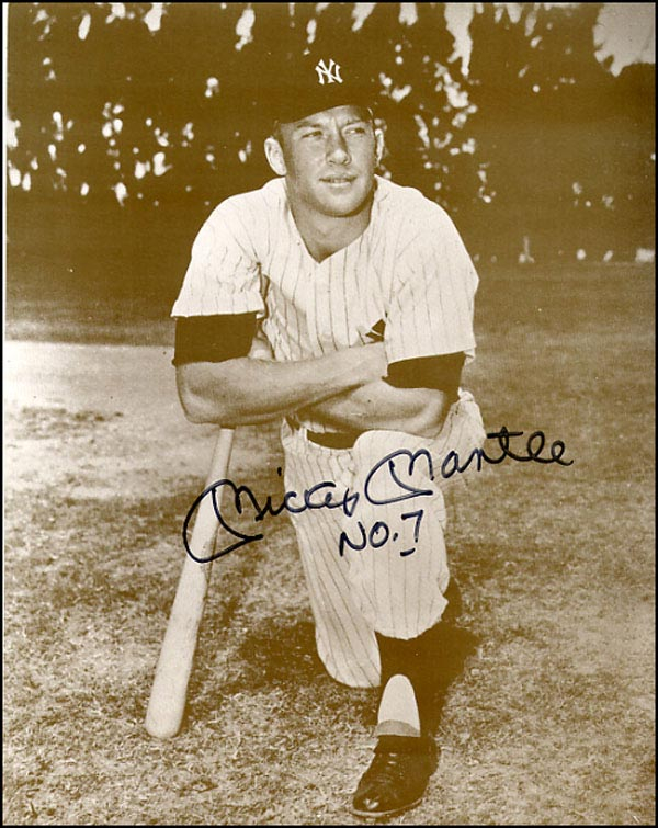 Lot 2377 Mickey Mantle