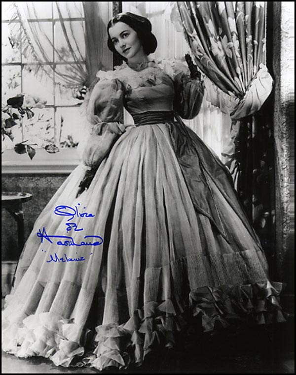 Lot 1642  Gone With The Wind: deHavilland, Olivia