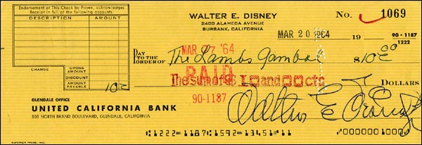 Lot 967 Walt Disney