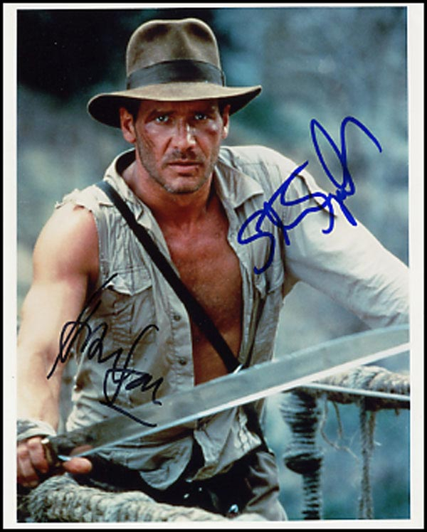 Lot 1602 Harrison Ford and Steven Speilberg