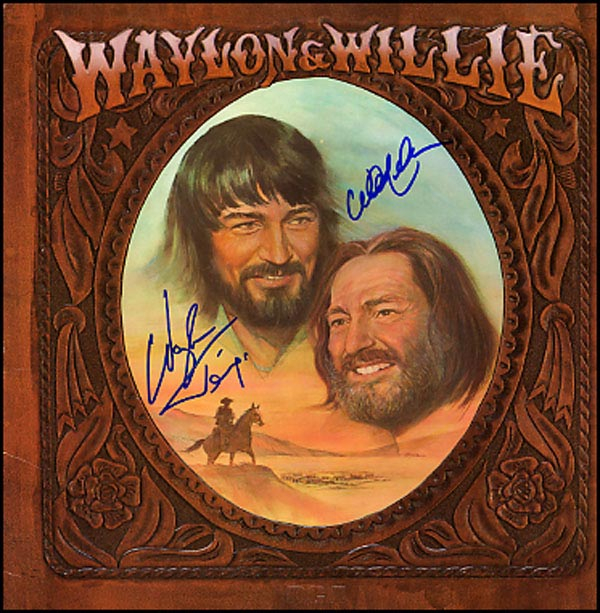 Lot 1187 Willie Nelson and Waylon Jennings