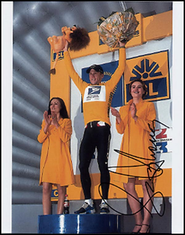 Lot 2270 Lance Armstrong