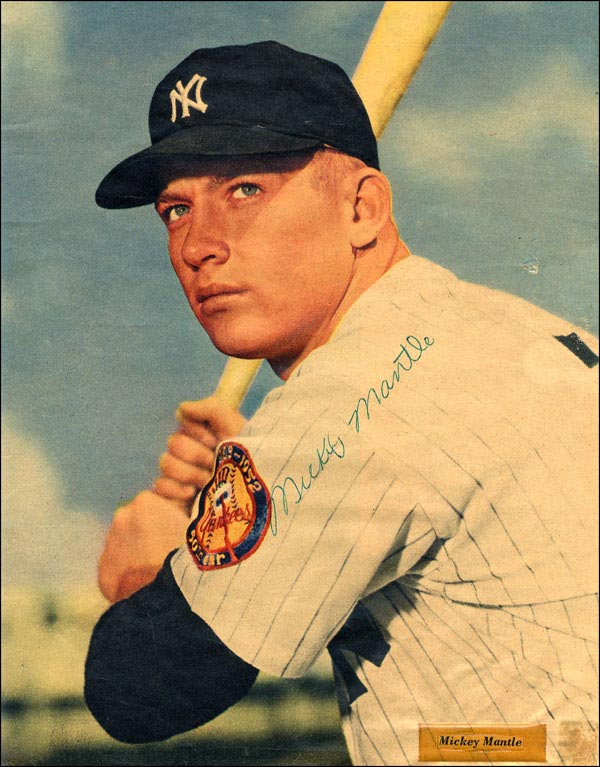 Lot 2376 Mickey Mantle