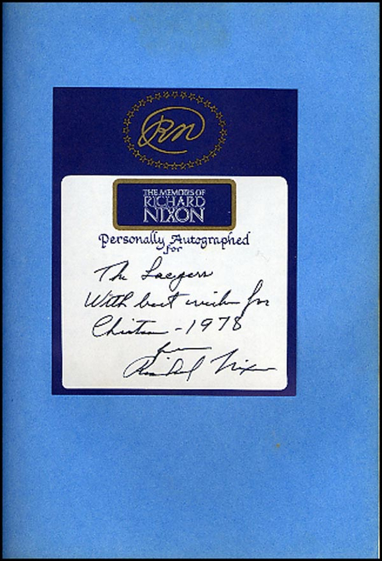 Lot 79 Richard Nixon