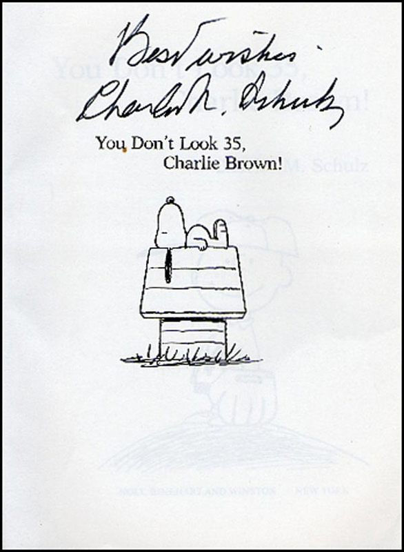 Lot 1003 Charles Schulz