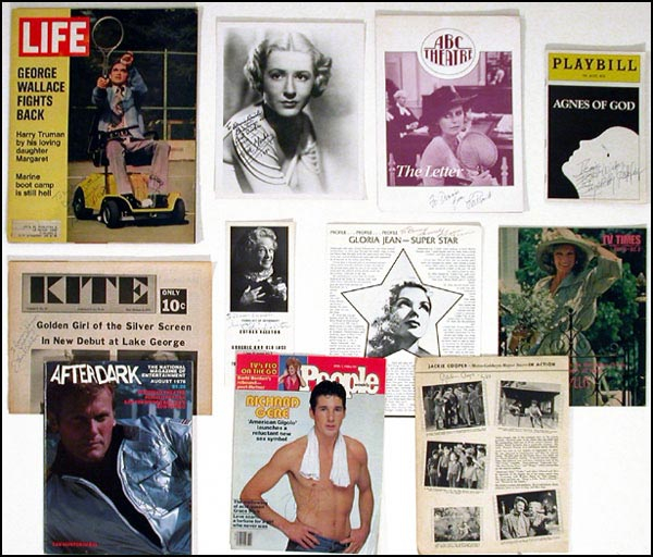 Lot 1275  Actors & Actresses