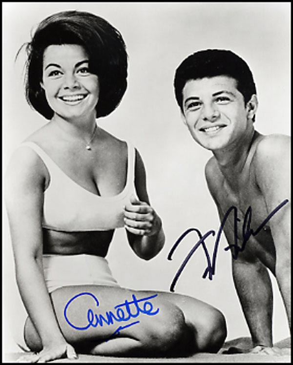 Lot 1332 Frankie Avalon and Annette Funicello