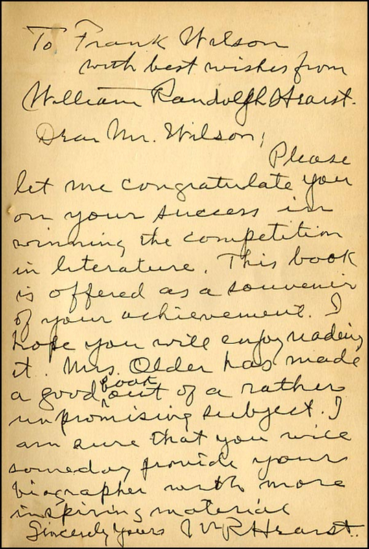 Lot 296 William Randolph Hearst