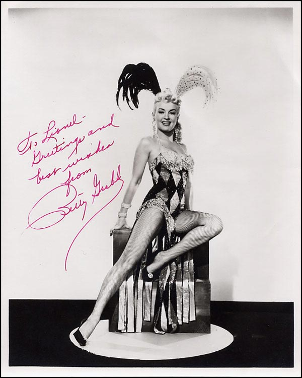 Lot 1647 Betty Grable
