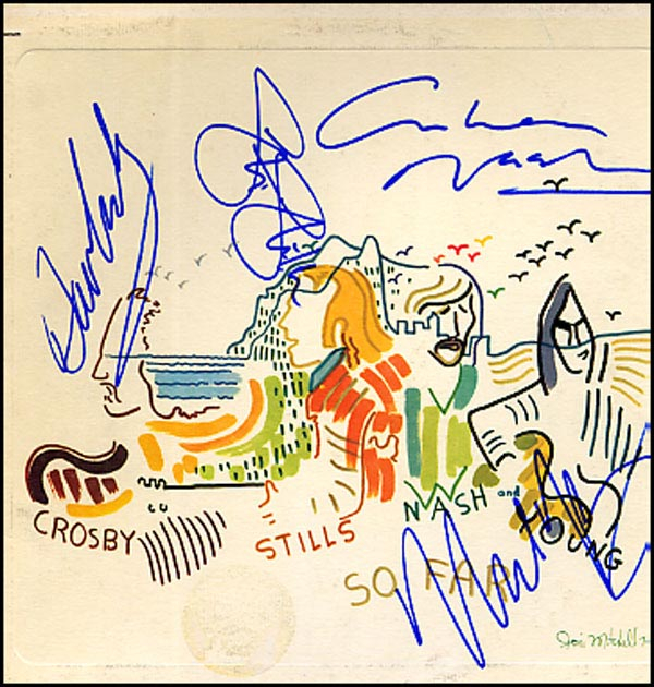 Lot 1077  Crosby, Stills, Nash & Young