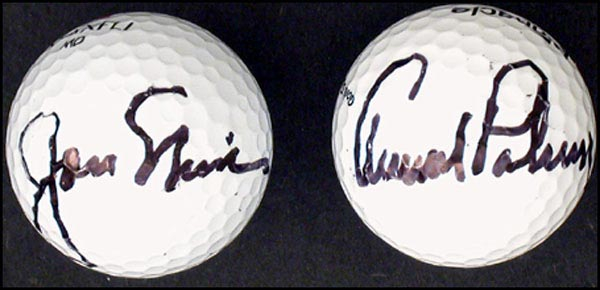 Lot 2398 Jack Nicklaus and Arnold Palmer