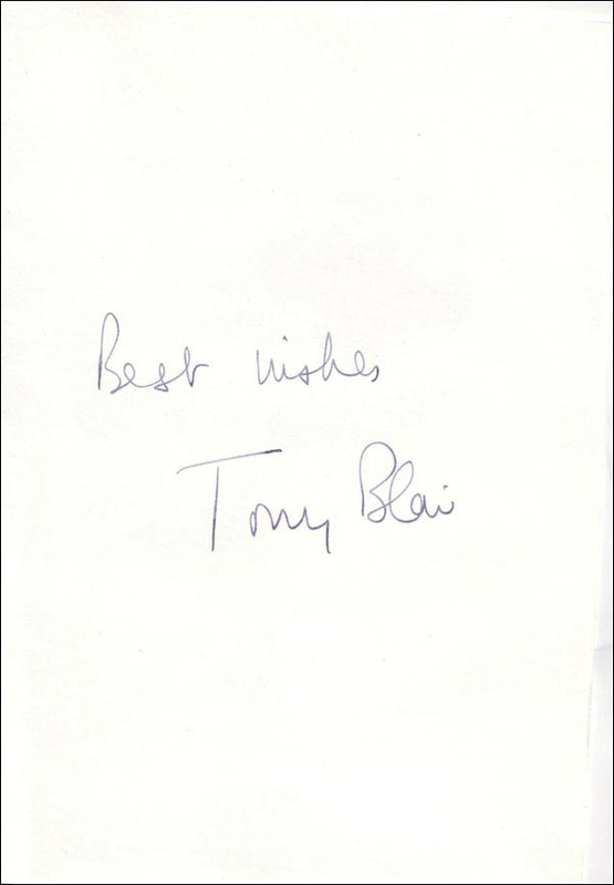 Lot 167 Tony Blair