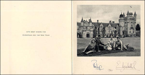 Lot 238  Elizabeth II and Philip
