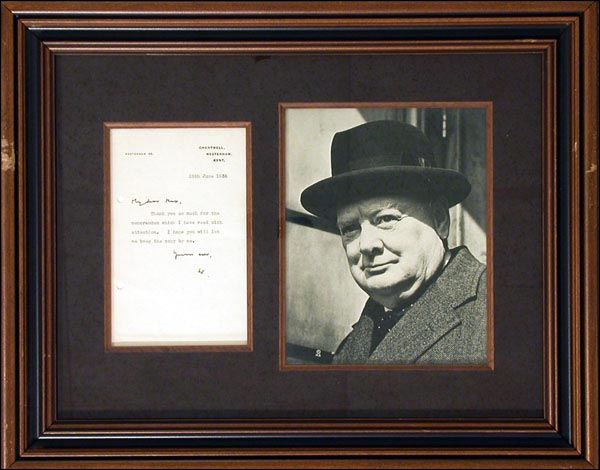 Lot 201 Winston Churchill