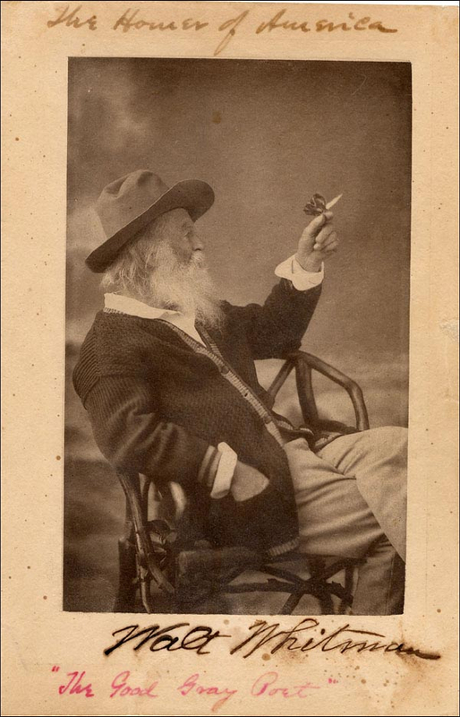 Lot 936 Walt Whitman