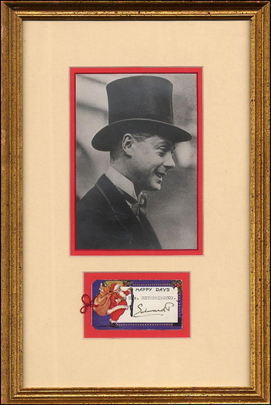 Lot 233  Edward VIII
