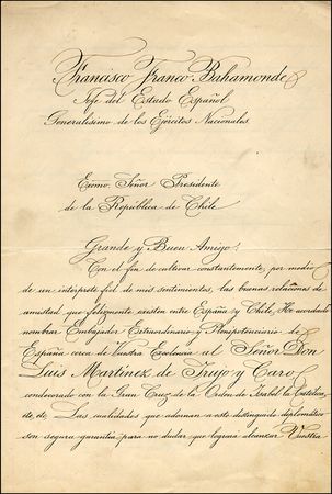 Lot #252 Francisco Franco - Image 2