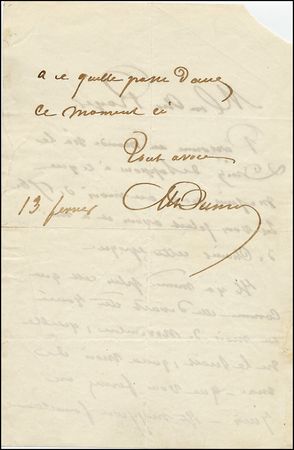 Lot #857 Alexander Dumas (pere) - Image 1