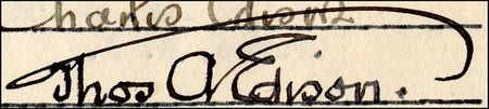 Lot #227 Thomas Edison - Image 1