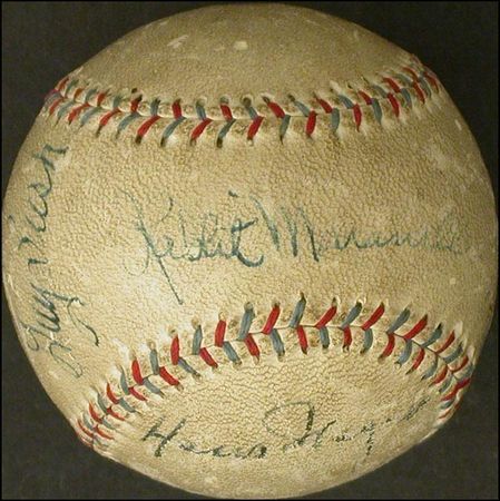 Lot #2449 Honus Wagner, Rabbit Maranville, and Others - Image 1