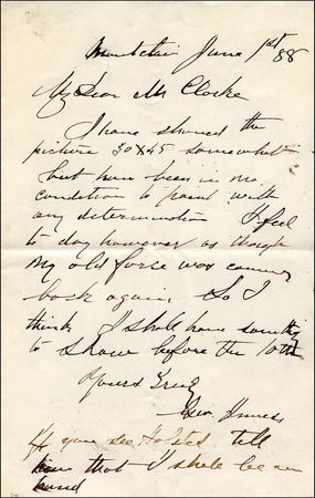 Lot #880 George Innes, Jr - Image 1