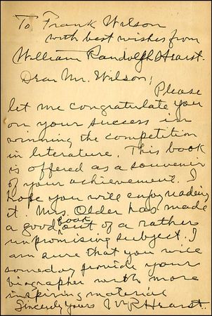 Lot #296 William Randolph Hearst - Image 1