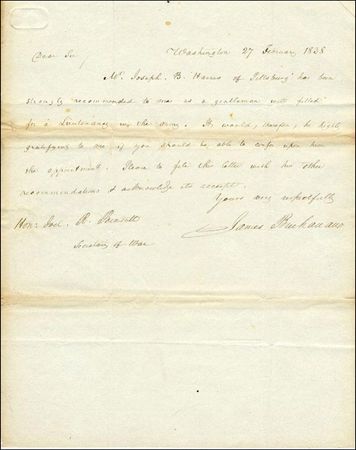 Lot #8 James Buchanan