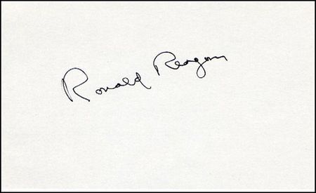 Lot #86 Ronald and Nancy Reagan - Image 1