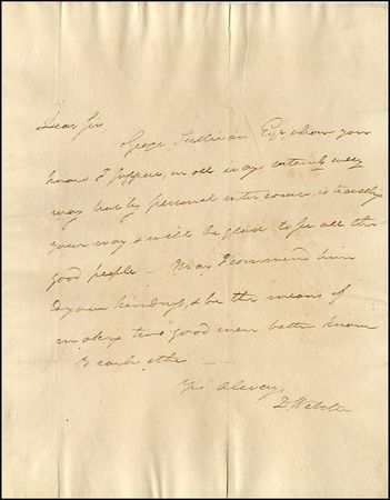 Lot #378 Daniel and Ezekiel Webster - Image 2
